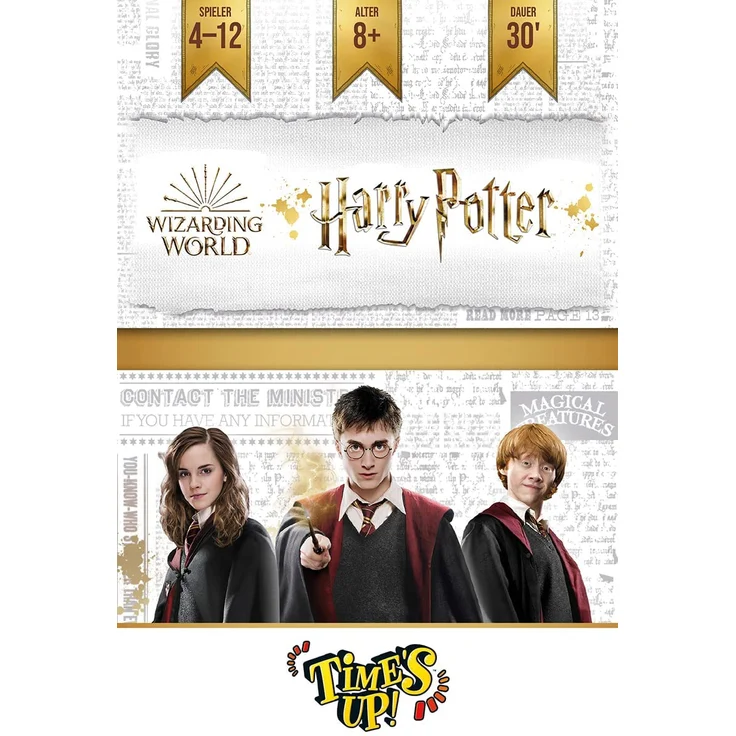 Asmodee Time's Up! Harry Potter, Familienspiel, Ratespiel, Deutsch – Bild 2
