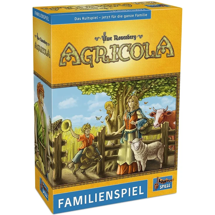 Lookout Games 22160085 - Agricola, Familienspiel von Uwe Rosenberg – Bild 1