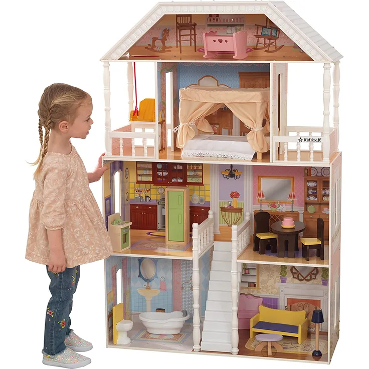KidKraft 65023 Puppenhaus Savannah, Bunt
