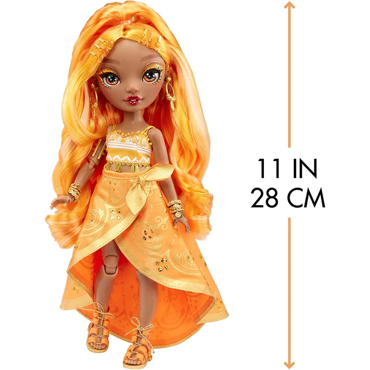 Rainbow High CORE Fashion Doll S4- Meena Fleur (Saffron) – Bild 4