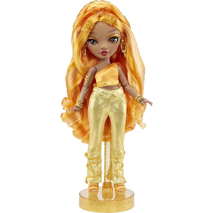 Rainbow High CORE Fashion Doll S4- Meena Fleur (Saffron) – Bild 3