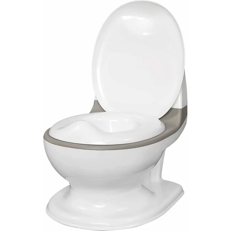 Nuby - My Real Potty - Töpfchen mit Spülgeräusch einfach zu säubern - Potty Training Toilettentrainer Für Kinder ab 18 Monaten - Preisvergleich