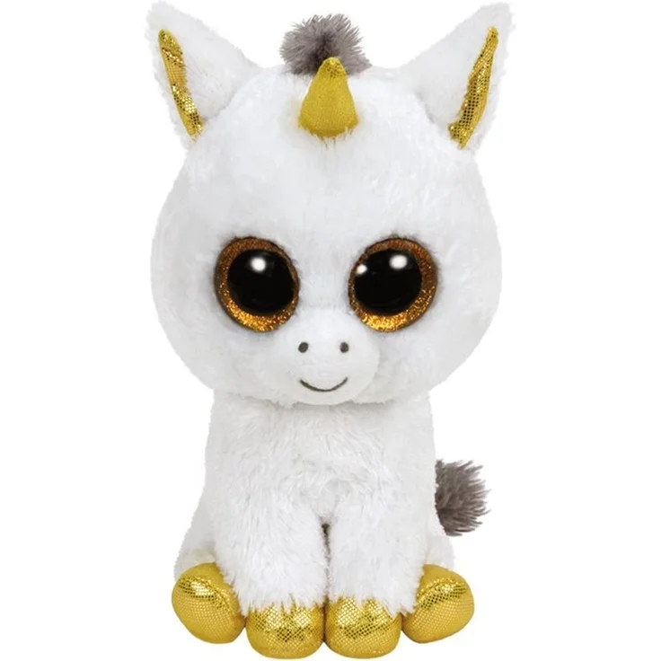 Glubschi Pegasus Einhorn weiss/gold, 15 cm – Bild 4