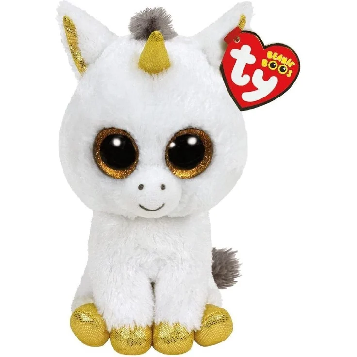 Glubschi Pegasus Einhorn weiss/gold, 15 cm – Bild 5