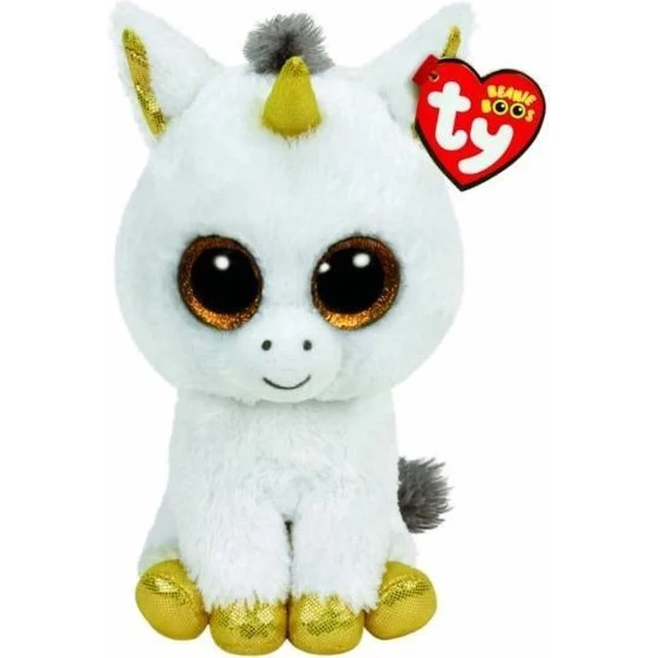 Glubschi Pegasus Einhorn weiss/gold, 15 cm – Bild 6