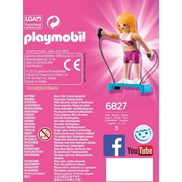 Playmobil 6827 - Fitnesstrainerin – Bild 3