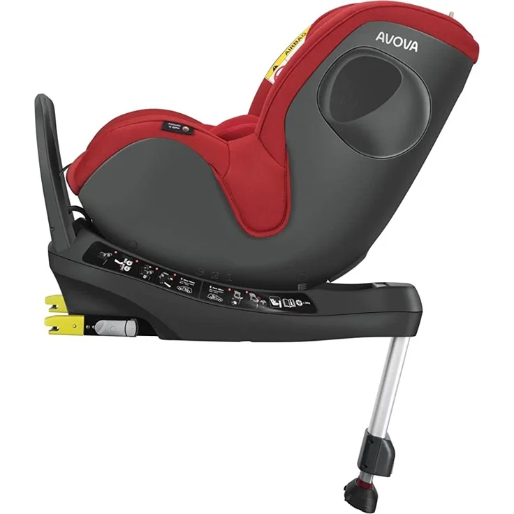 Avova Sperber-Fix 61 Reboard Kindersitz Maple Red – Bild 3