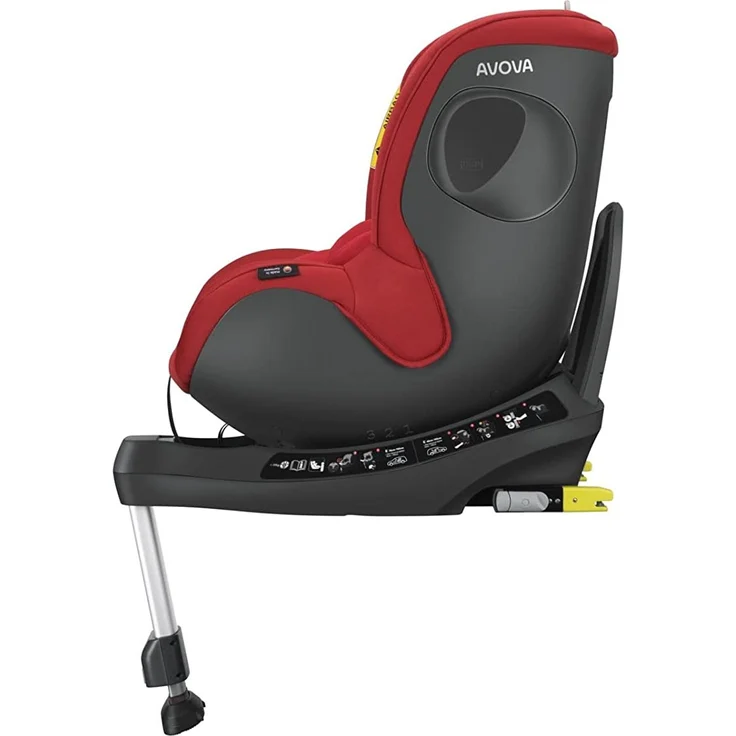 Avova Sperber-Fix 61 Reboard Kindersitz Maple Red – Bild 2