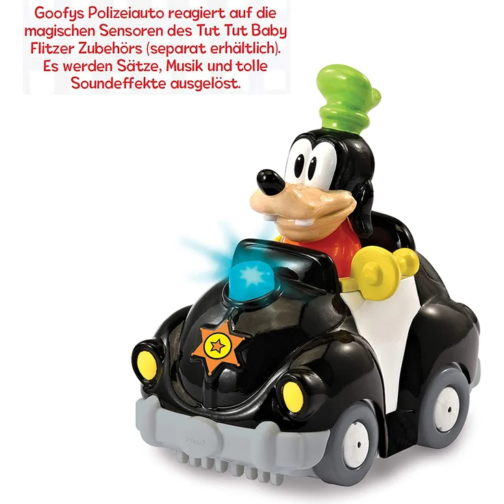 VTech - Tut Tut Baby Flitzer - Goofys Polizeiauto – Bild 2