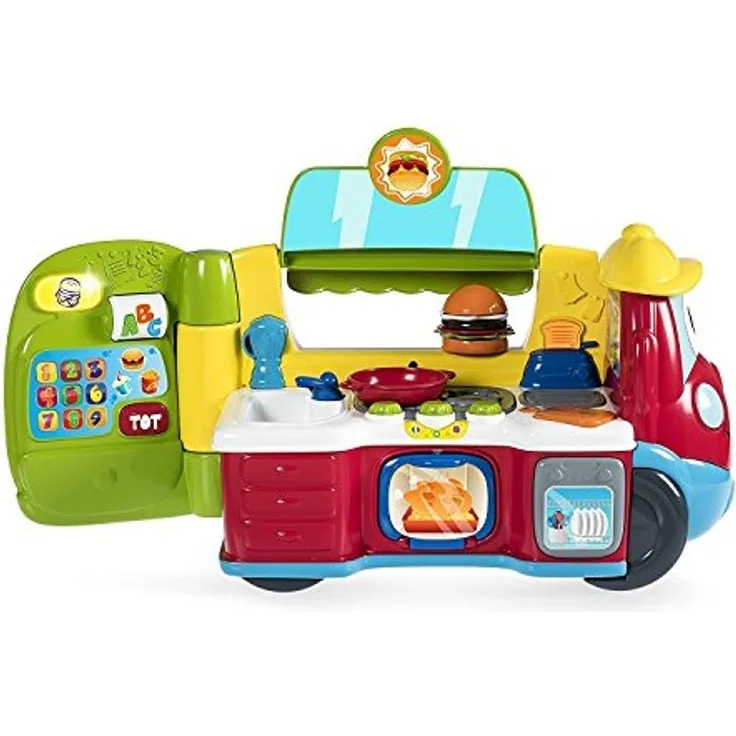 Chicco 00007416000100 Food Truck 2 in 1 (D/GB), mehrfarbig