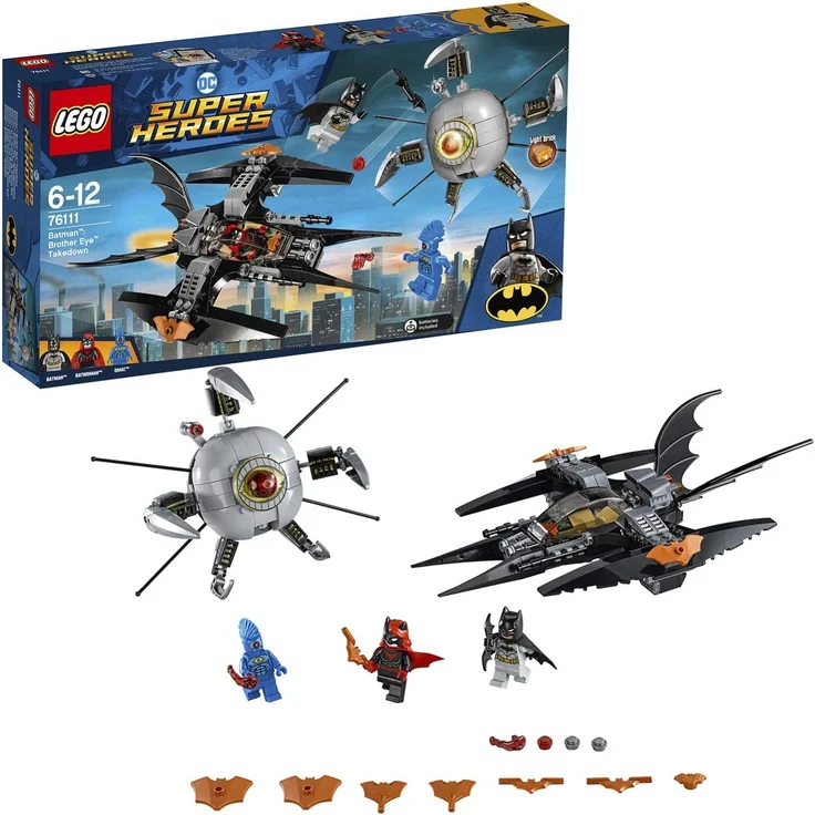 LEGO DC Super Heroes Batman: Brother Eye Gefangennahme (76111) beliebtes Kinderspielzeug – Bild 1