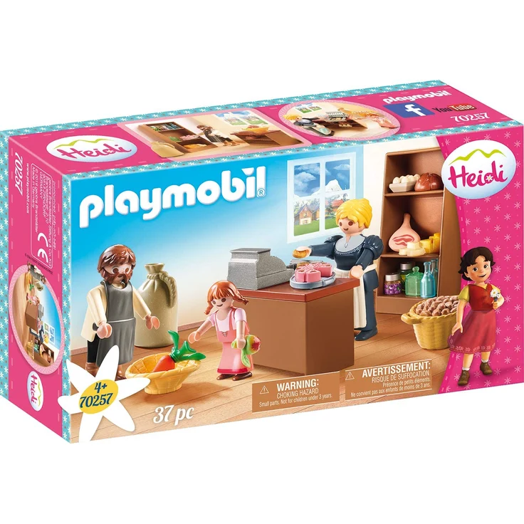 Playmobil 70257 - Heidi - Dorfladen der Familie Keller – Bild 1
