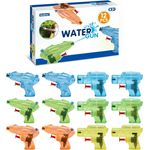 12 Stück wasserpistole klein wasserspritzpistole Kinder spritzpistole Wasser hundeerziehung Sommer Spielzeug Garten Pool Party Mitgebsel für Kinder - Preisvergleich