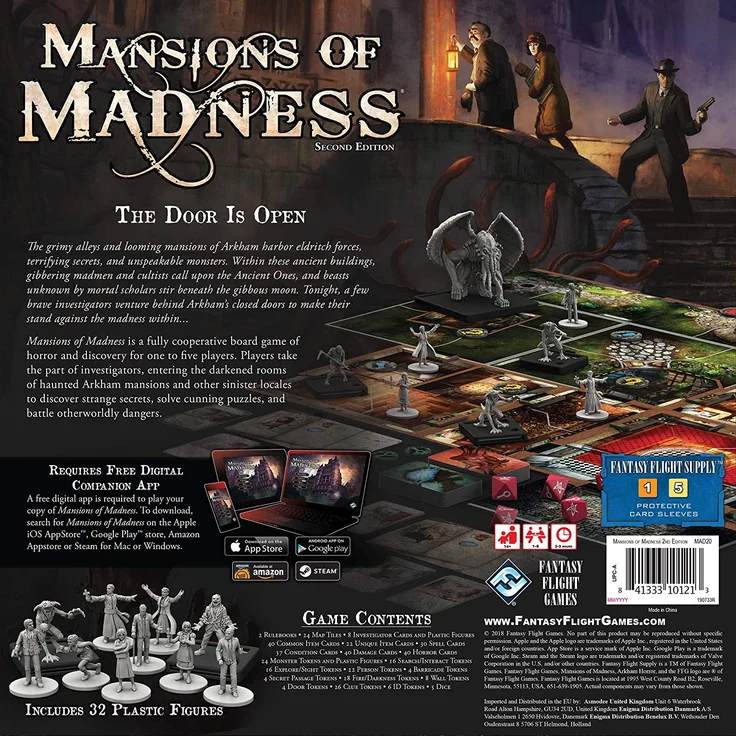 Fantasy Flight Games, Mansions of Madness, 2. Edition, englisch – Bild 2
