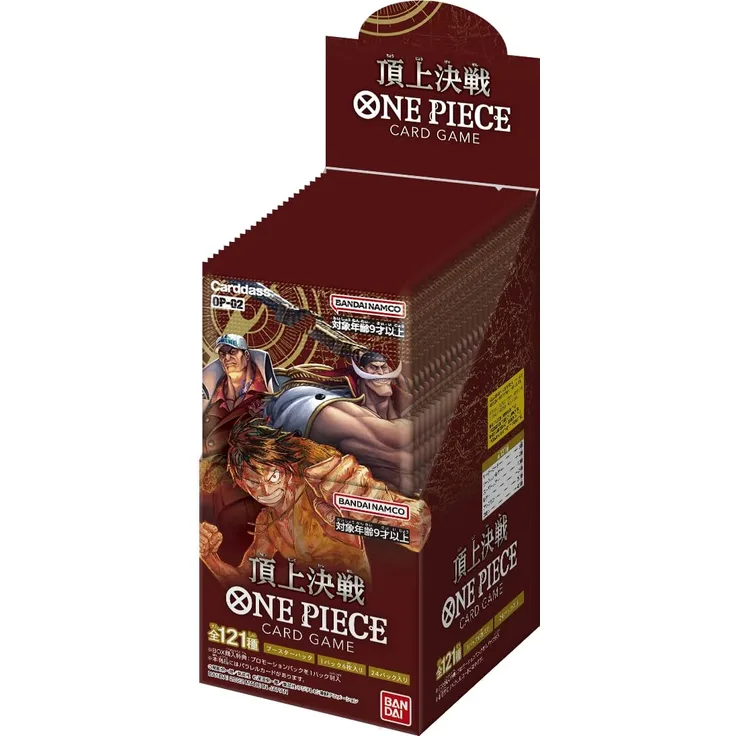One Piece Paramount War OP-02 Booster Display Box Japanisch - Preisvergleich