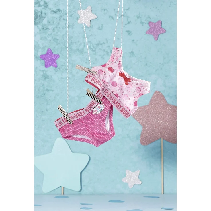 Zapf 830123 BABY born Unterwäsche 43 cm - 1 Unterwäsche-Set, Auswahl erfolgt zufällig – Bild 9
