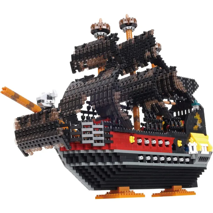 Nanoblock: Pirate ship Deluxe Edition