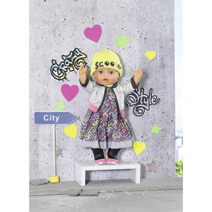 Zapf 830208 BABY born City Deluxe Style 43 cm – Bild 5