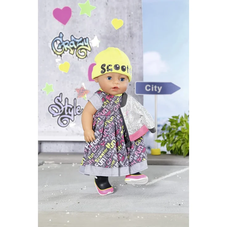 Zapf 830208 BABY born City Deluxe Style 43 cm – Bild 4