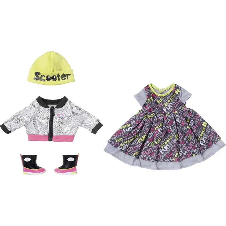 Zapf 830208 BABY born City Deluxe Style 43 cm – Bild 1