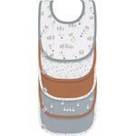 Lässig Value Pack Bib 5 pcs assorted Tiny Farmer Sheep blue