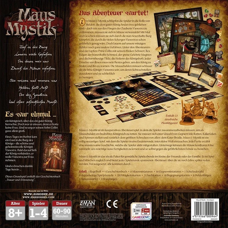 Maus und Mystik Brettspiel – Bild 3