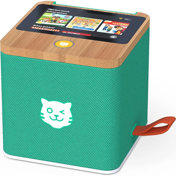 Tiger Media 'tigerbox TOUCH', ab 3 Jahren, inkl. Startpaket, mit Touchdisplay, Stereo-Klang und Nachtlicht, grün – Bild 1