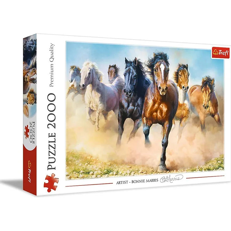 Wilde Pferde (Puzzle) 2000 Teile - Preisvergleich