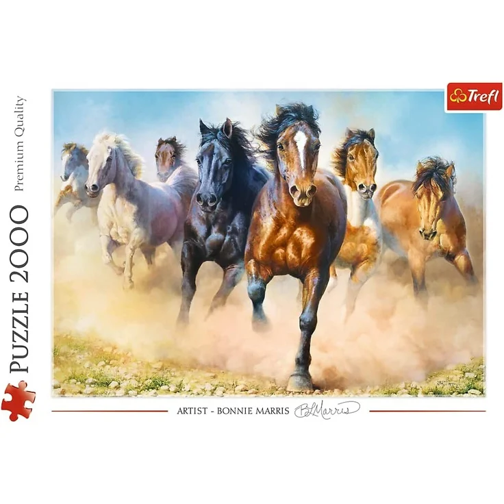 Wilde Pferde (Puzzle) 2000 Teile - Preisvergleich – Bild 3