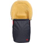 Kaiser 6534172 Lammfellkuschelsäckchen Emma, marine melange