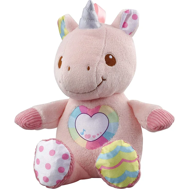 kuscheltier Einhorn rosa 28 cm