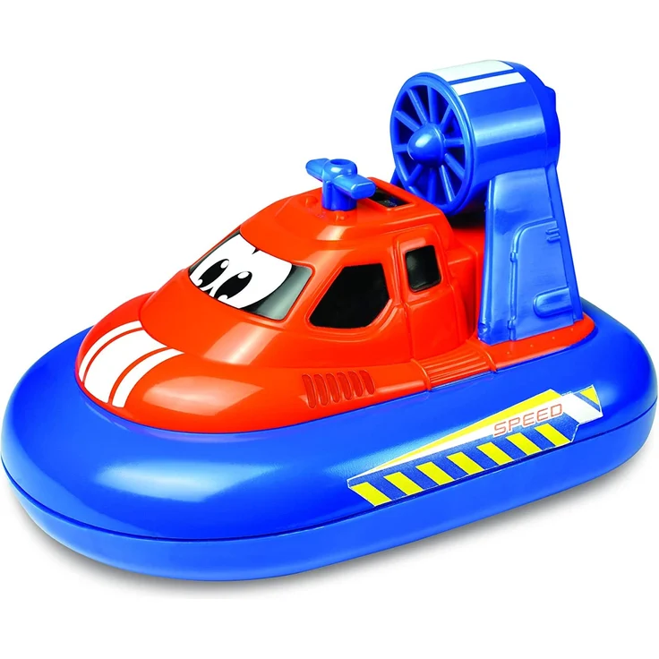 TOOKO 81122 RC Hovercraft by Silverlit, ferngesteuertes, Kleinkinder, 2 in 1: Boot und Auto, fahrbar auf Wasser und Land, 16 cm, orange und blau, ab 3 Jahren – Bild 7