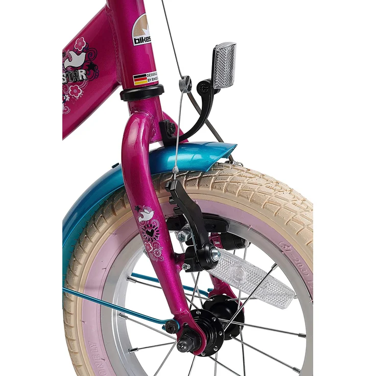 Bikestar Classic Kinderfahrrad 12 Zoll - Berry – Bild 6