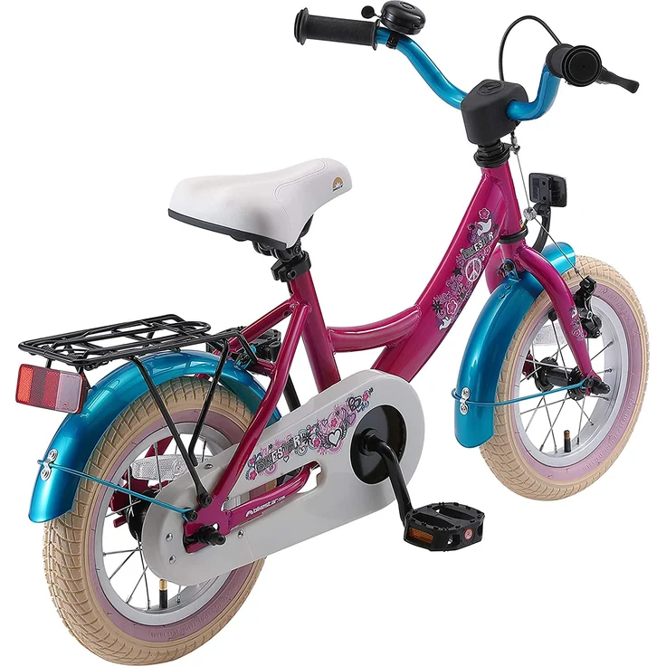Bikestar Classic Kinderfahrrad 12 Zoll - Berry – Bild 3