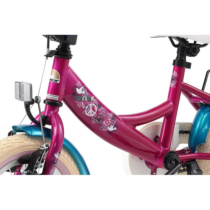 Bikestar Classic Kinderfahrrad 12 Zoll - Berry – Bild 8