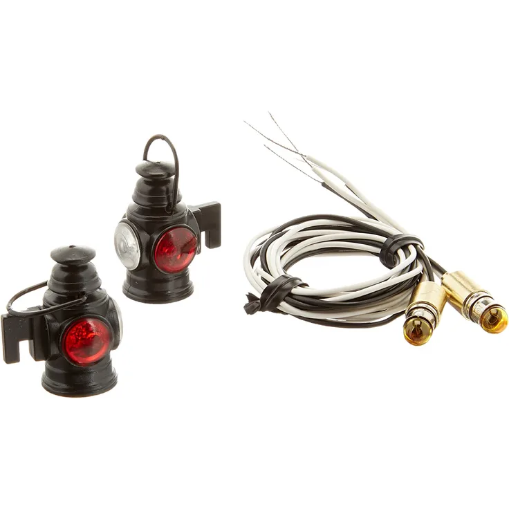 LGB L68332 Amerikanische Zugschlussbeleuchtung, 18 Volt, 2 Stück