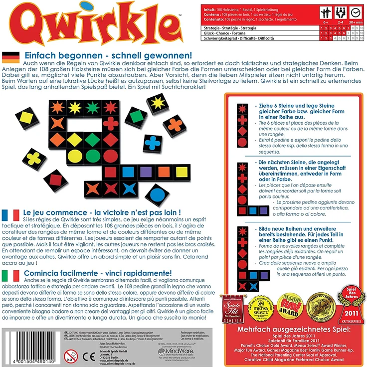 Schmidt Spiele Qwirkle – Bild 2