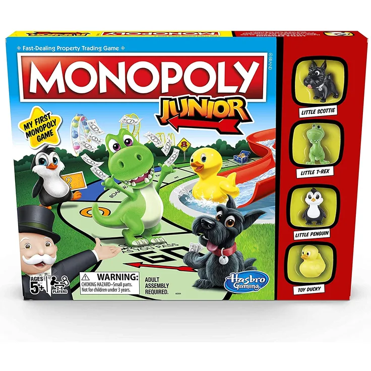 Monopoly Junior Brettspiel (Englisch Sprache)