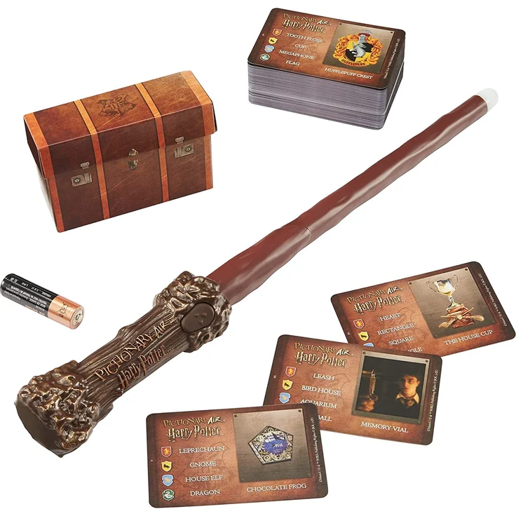 Mattel Games Pictionary Air Harry Potter, sehen Sie, was Sie auf dem Bildschirm zeichnen, mit Zauberstab in der Luft, Brettspiel für Kinder + 8 Jahre (Mattel HDC62) – Bild 3