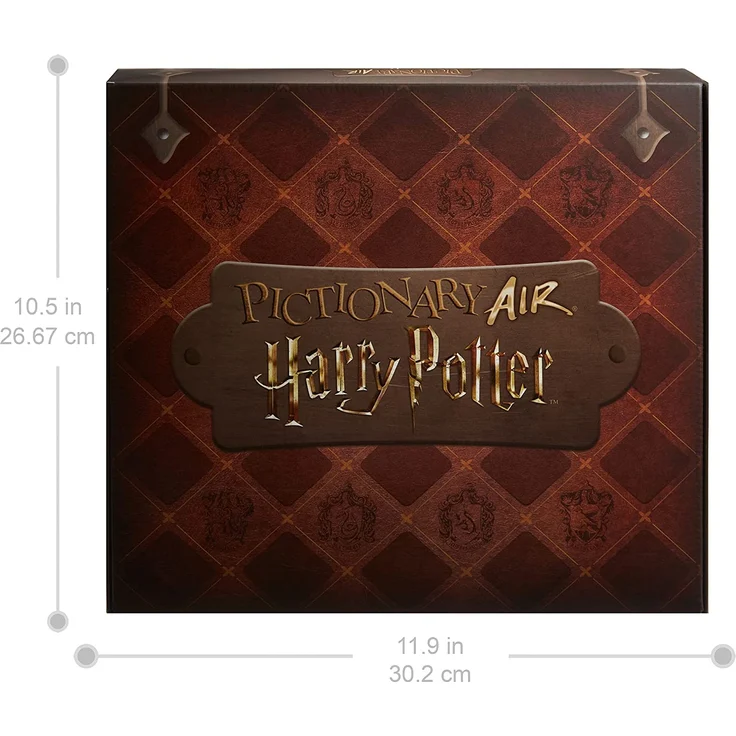 Mattel Games Pictionary Air Harry Potter, sehen Sie, was Sie auf dem Bildschirm zeichnen, mit Zauberstab in der Luft, Brettspiel für Kinder + 8 Jahre (Mattel HDC62) – Bild 7