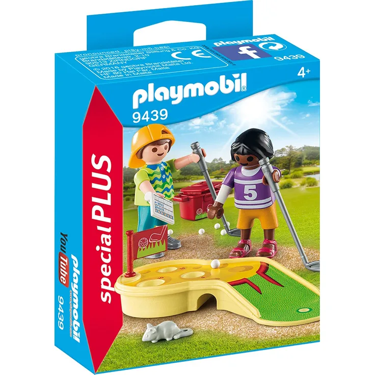 Playmobil 9439 - Kinder Beim Minigolfspiel