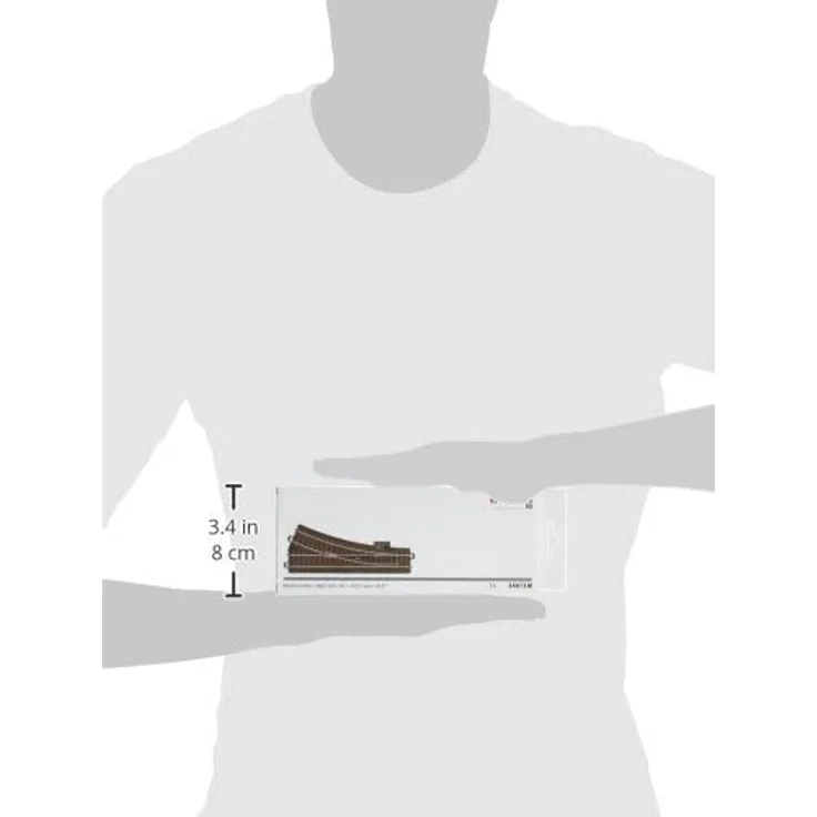 Märklin 24612 - Weiche rechts r437,5 mm,24,3 Gr., Inhalt 1 Stück - Preisvergleich – Bild 2