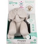 GUND 6053047 'Flappy, der singende und sprechende Elefant' Funktionsplüschtier, deutsch, ca. 30 cm, ab 10 Monaten