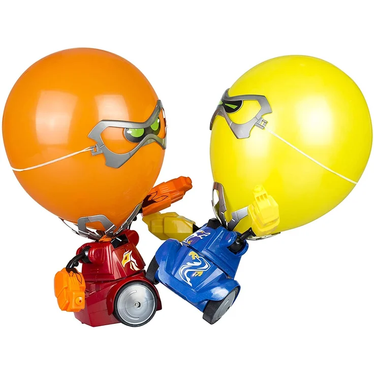 YCOO - RoboKombat Ballon Puncher - Set mit 2 Robotern - Lass den den Ballonkopf deines Gegners platzen - 14 cm - Spielzeug mit Ton- und Lichteffekten - ab 5 Jahren – Bild 3