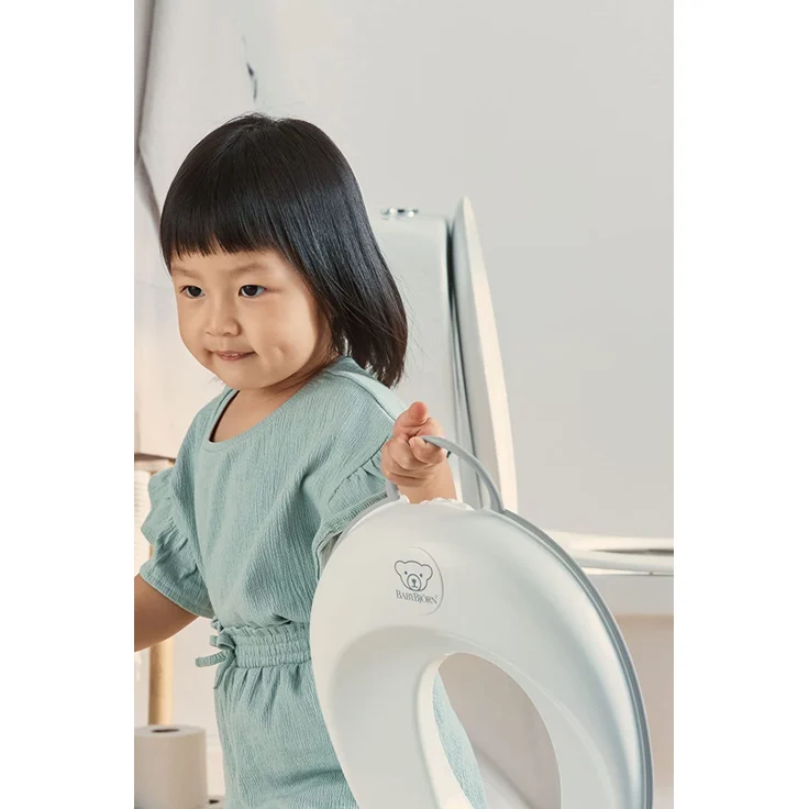 BabyBjörn Toilettensitz, Weiß/Grau - Preisvergleich – Bild 5
