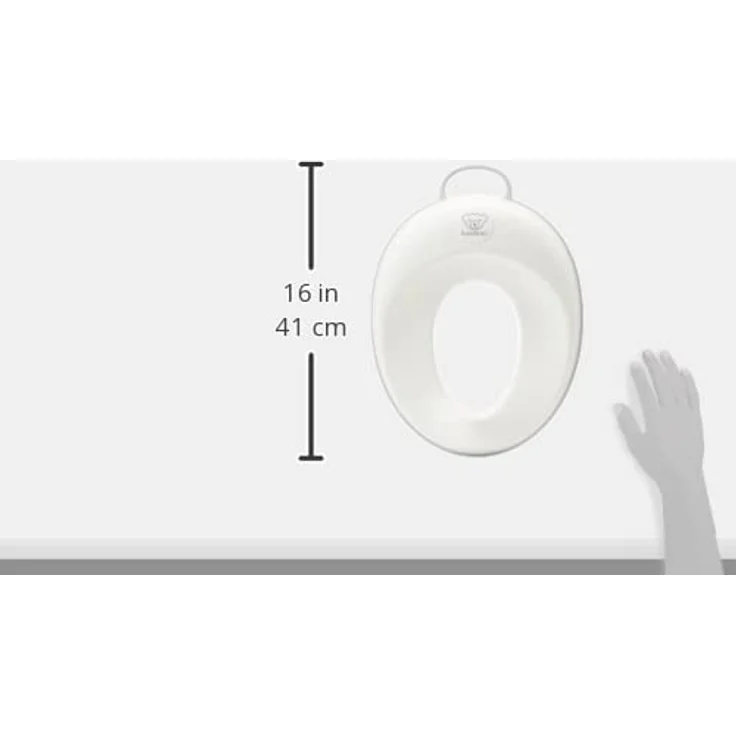 BabyBjörn Toilettensitz, Weiß/Grau - Preisvergleich – Bild 8