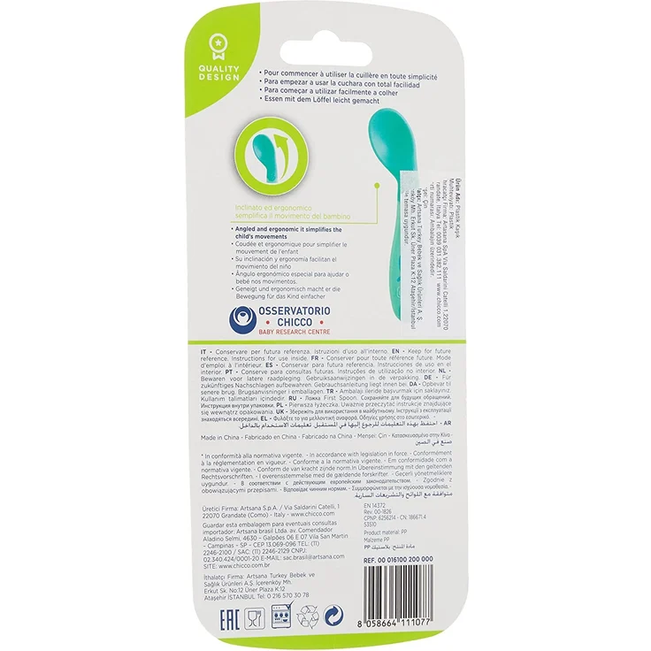 Chicco Spoon for children First 8M + blue – Bild 4