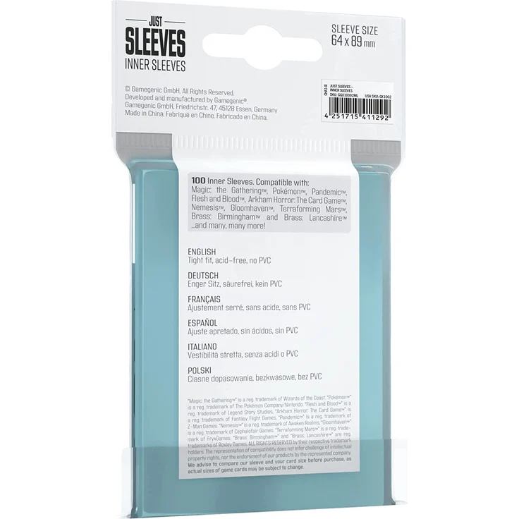 Just Sleeves - Inner Sleeves (100 Sleeves) - Preisvergleich – Bild 2
