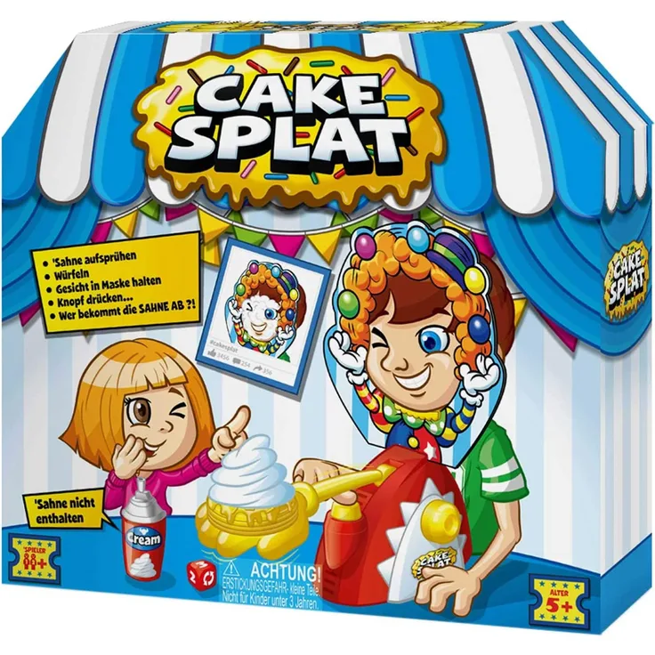 Cake Splat - das Spiel mit Überraschungseffekt