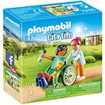PLAYMOBIL 70193 - City Life - Patient im Rollstuhl